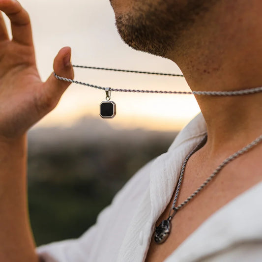 Geometric Stainless Steel Necklaces