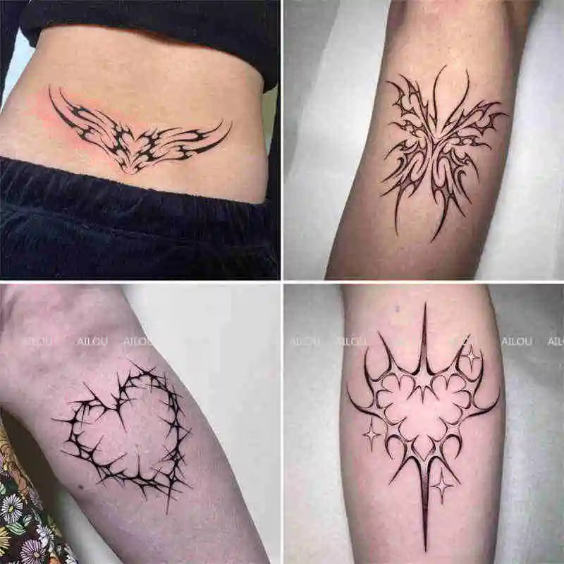 Black Totem Small Tattoos