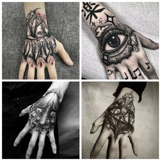 4 Hand Tattoo Bundle (BEST SELLER)