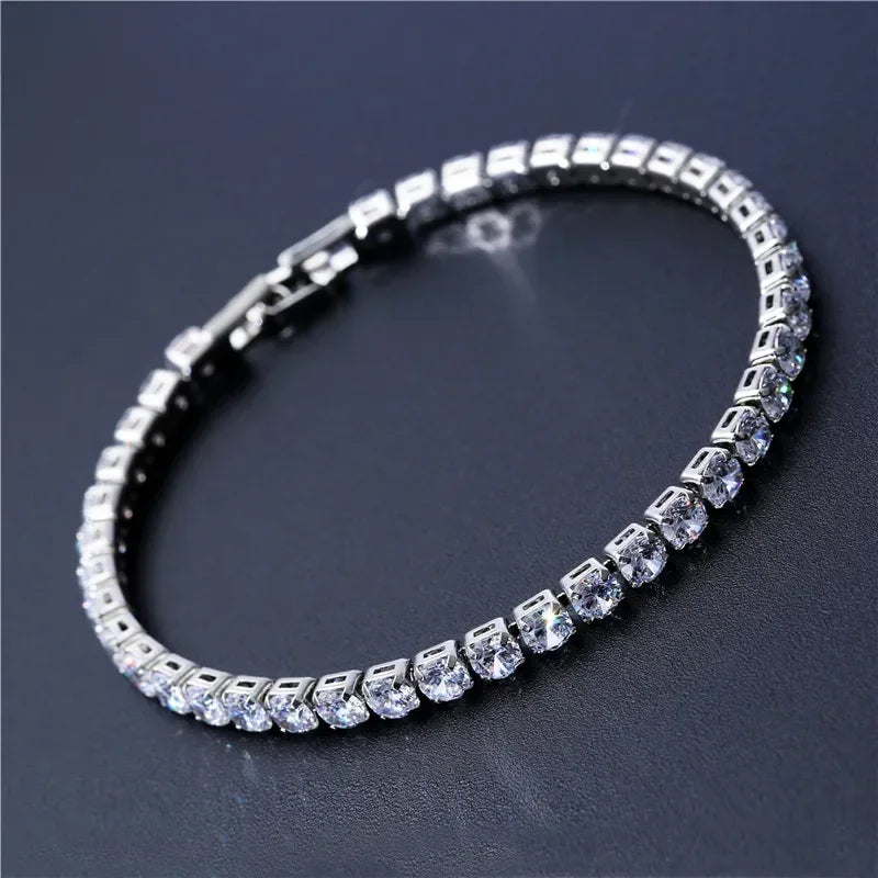 4mm Tennis Bracelet Iced Out Bracelets