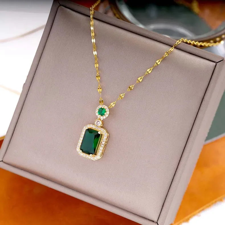 Luxury Emerald Jewelry Sets